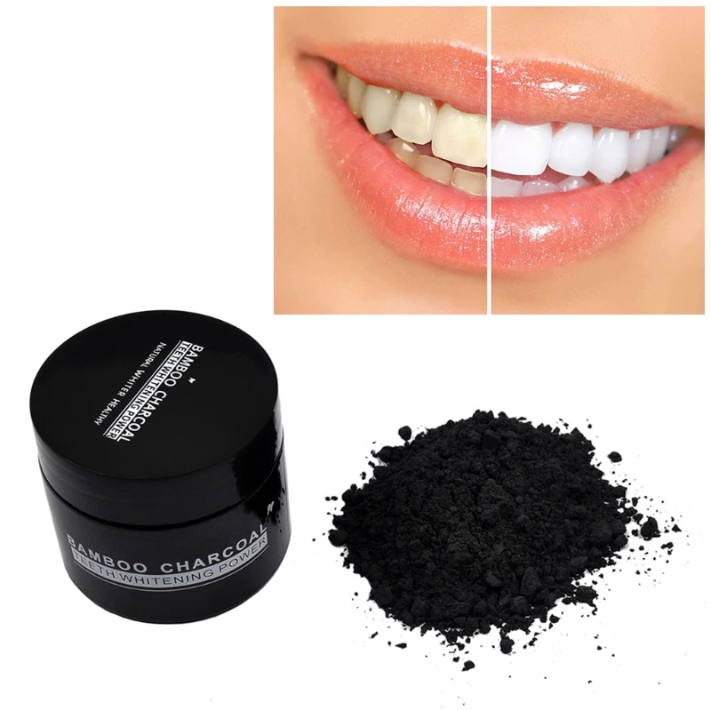 

Natural Bamboo Charcoal Mint Teeth Whitening Power Oral Tooth Paste Clay 20g