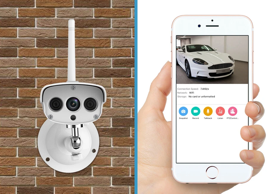 VStarcam C16S WiFi ip-камера наружная 1080 P Водонепроницаемая камера безопасности IR ночного видения мобильное Видеонаблюдение CCTV Камера