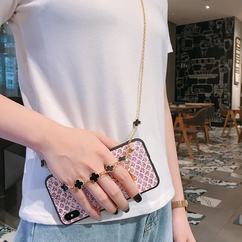 Sdreefge блестящий чехол для телефона с драгоценным камнем iphone XS Max X XR 6 6S 7 8 Plus Модный