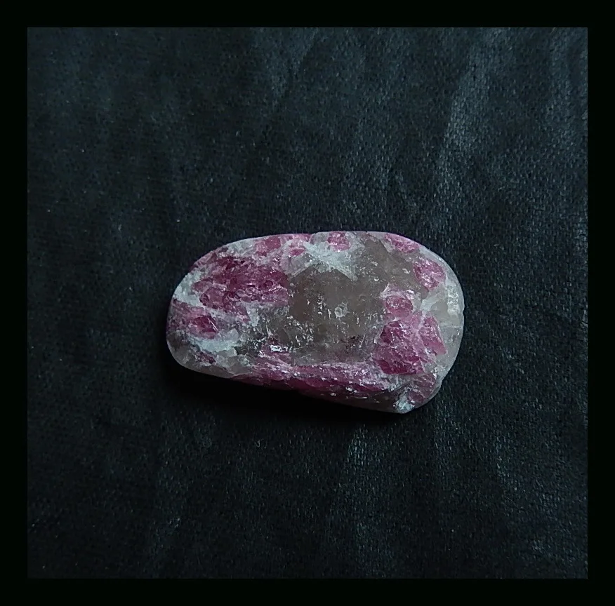 Модные Натуральный камень Drusy розовый турмалин кабошон, 25x15x7 мм, 4.6 г Модные украшения Интимные аксессуары