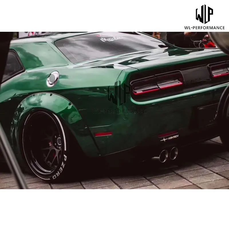 Высококачественный ФАП Неокрашенный стиль LB для стайлинга автомобиля Dodge Challenger