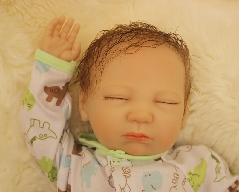 Реалистичные силиконовые куклы Rebon для новорожденных девочек 50 см|boneca reborn|doll