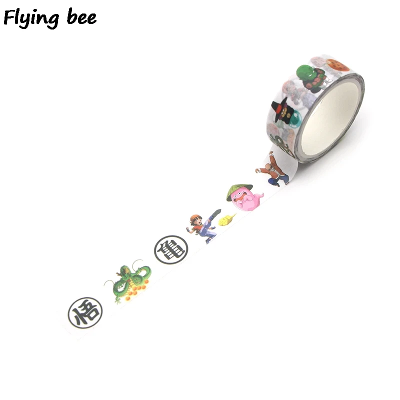 Бумажная Васи лента Flyingbee 15 мм x 5 м клейкая наклейка для скрапбукинга сделай сам