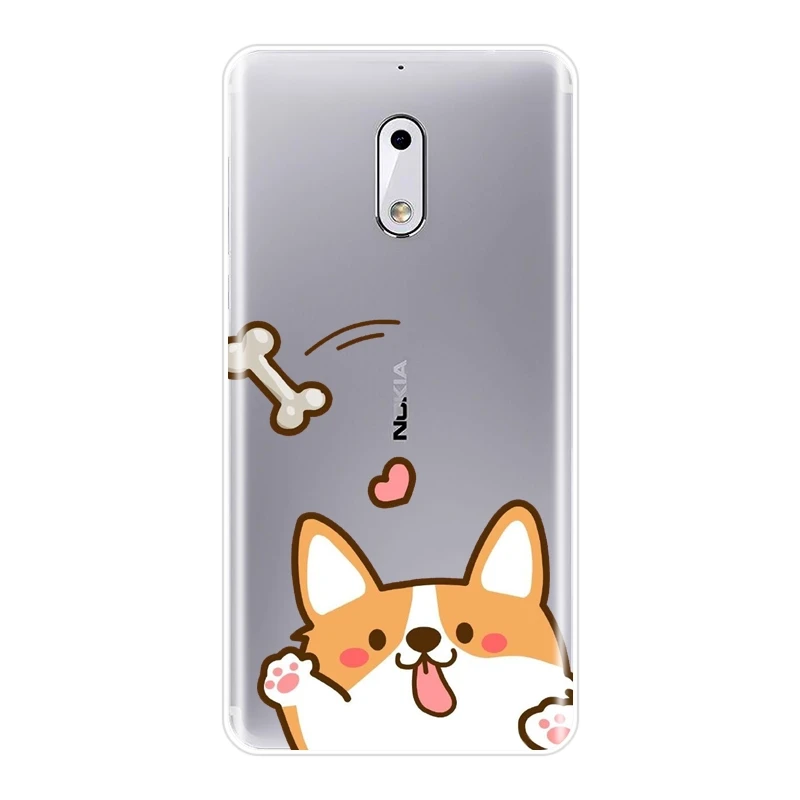 Мягкий силиконовый чехол для Nokia 7 Plus X6 Nokia2 Nokia3 Nokia5 Nokia6 8 6 5 3 2 1|Бамперы| |