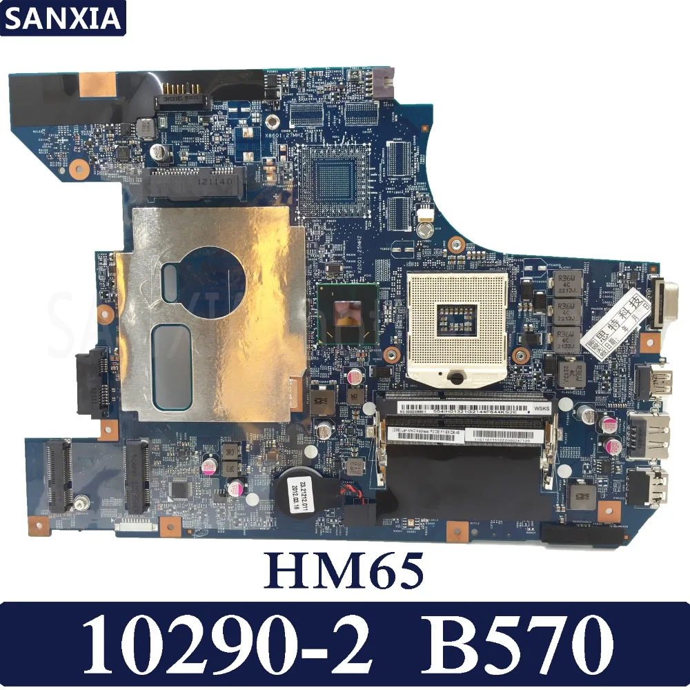 

KEFU 10290-2 Laptop motherboard for Lenovo B570 original mainboard HM65 PGA989