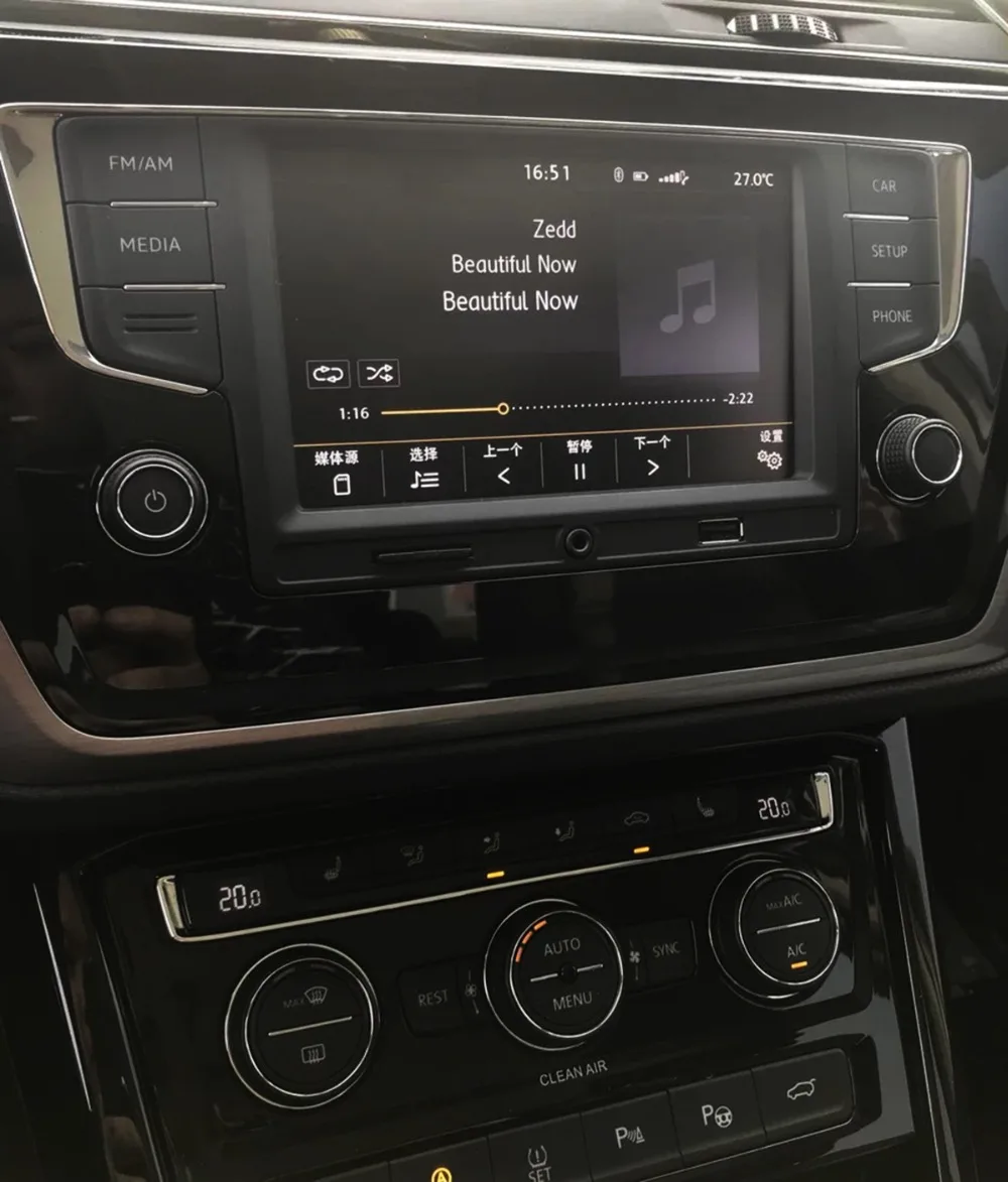 6,5 MIB MQB Автомобильная Радио Carplay mirrorlink Bluetooth OPS камера заднего вида для VW Golf 7 MK7 seven Passat B8 5GD 035 280B