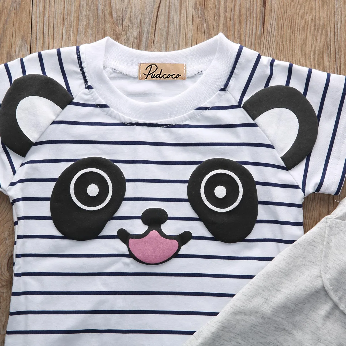 Pudcoco/Новинка Лидер продаж летние комбинезоны с короткими рукавами и милым