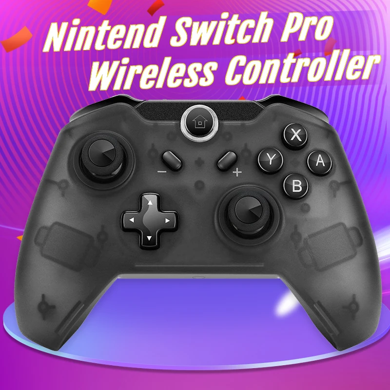 Беспроводной контроллер Nintendo Switch Pro Bluetooth геймпады с осью и вибрацией