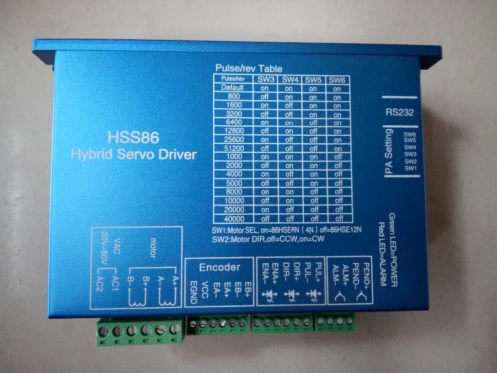86HSE4N-BC38 шаговый двигатель с замкнутым контуром+ HSS86 набор приводов с замкнутым контуром шаговый двигатель серии