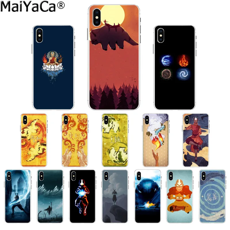 MaiYaCa Аватар Последний аirbender TPU Мягкий силиконовый чехол для телефона Apple iPhone 8 7 6 6S