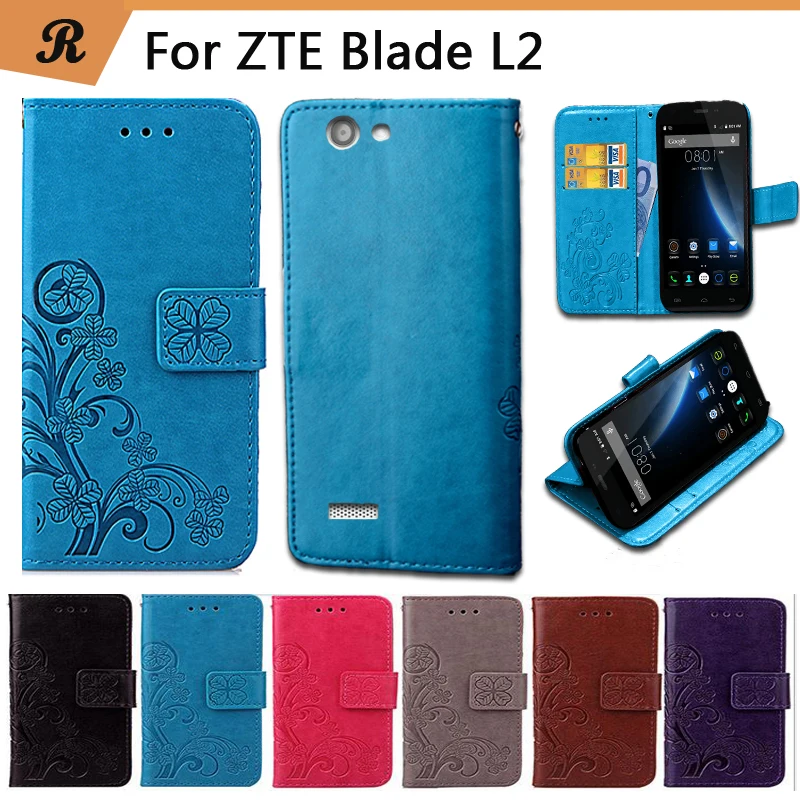 Чехол-книжка с ремнем из 100% искусственной кожи для ZTE Blade L2 | Мобильные телефоны и