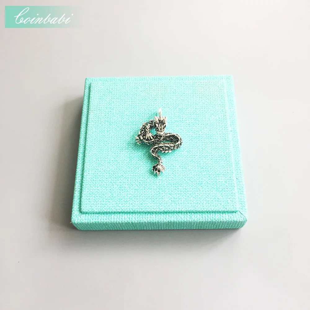 Подвеска с изображением мифического дракона серебряный черный размер 3 5 см для