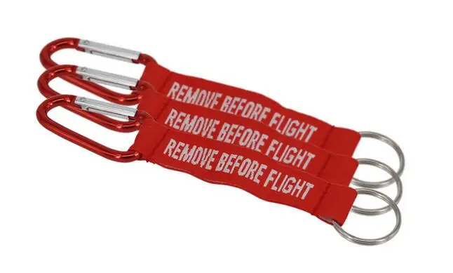 Брелок для ключей с надписью Remove Before Flight в креативном стиле|Брелоки| |