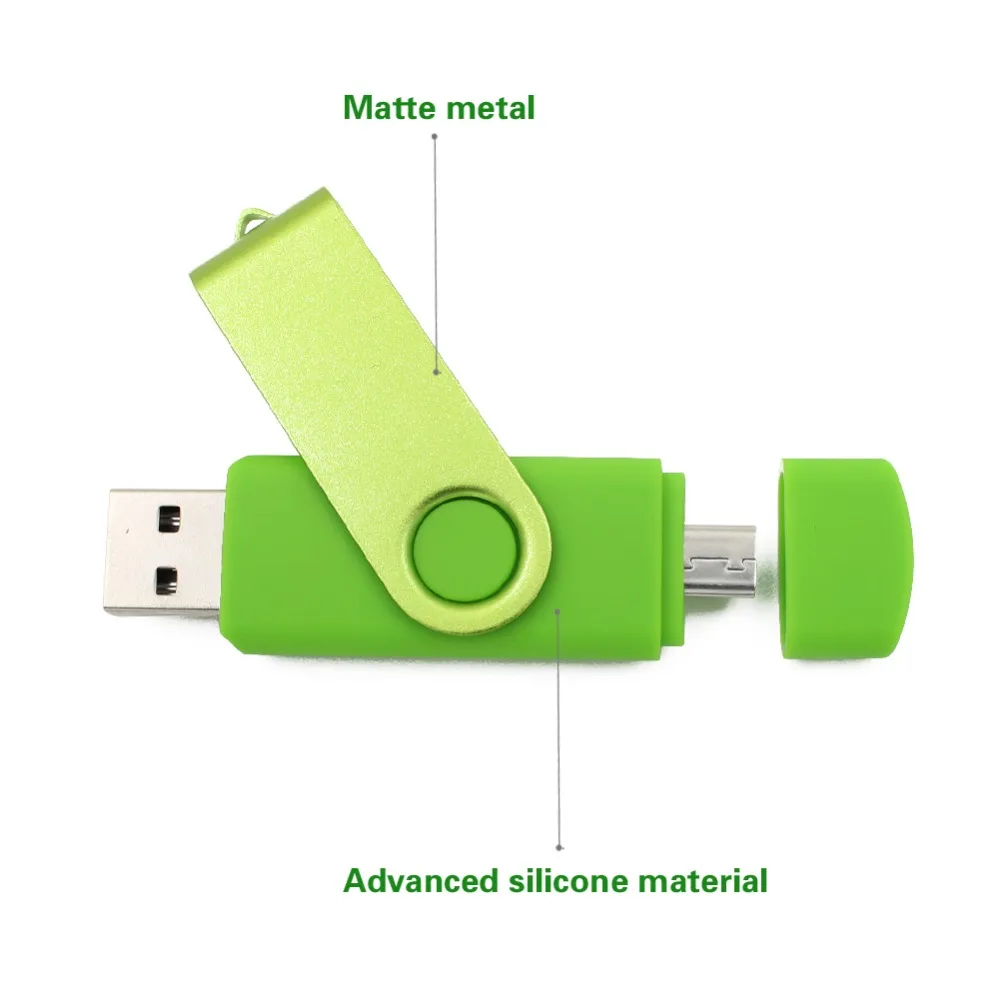 Смартфон с usb флеш накопителем вращающийся на 32 Гб 64 OTG флешка внешний накопитель