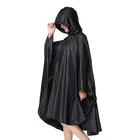 Дождевик с капюшоном для мужчин и женщин, Модный стильный дождевик унисекс, уличное дождевое пончо, водонепроницаемый дождевик, 3 цвета