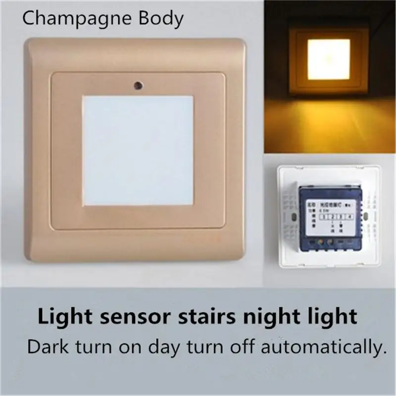 Светильник Сенсор рассеянный шаг светильник s светодиодный встраиваемые