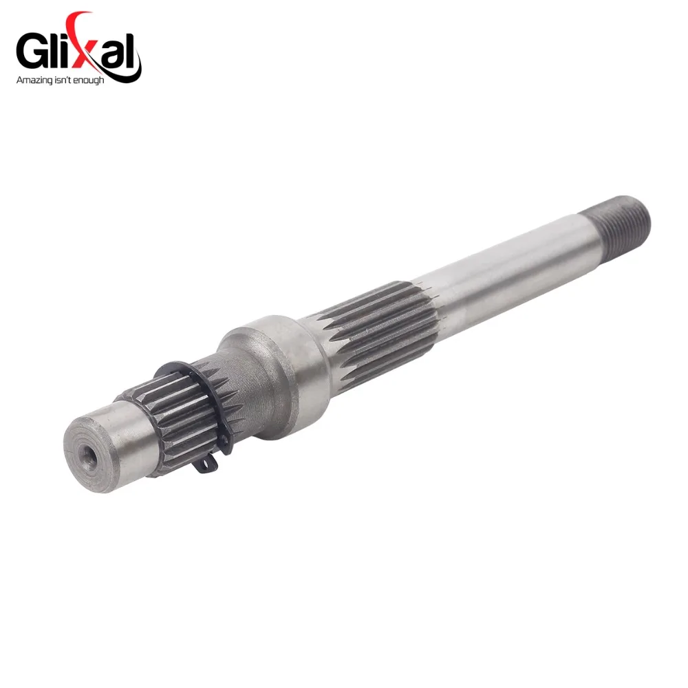 Glixal GY6 125cc 150cc 197 мм редуктор Выход Final приводной вал для 152QMI 157QMJ 4-ходовой китайский скутер мопед ATV картинг