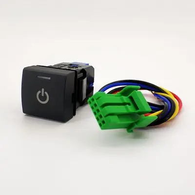 POWER SUPPLY switch Для Toyota Land Cruiser Prado- выключатели питания и кнопка звукового переключателя и переключатель BSM - Цвет: POWER SUPPLY switch