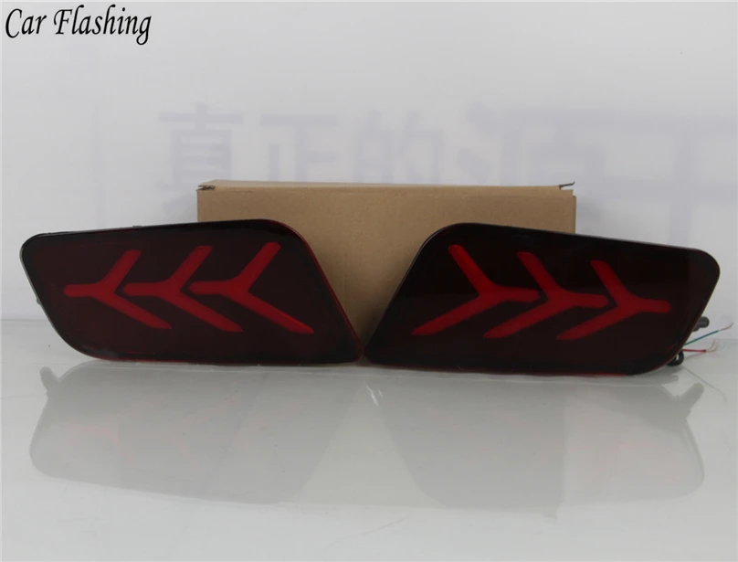 2 шт. светодиодный льные светодиодные лампы отражатели для Ford Everest 2016 2018|bumper light|rear