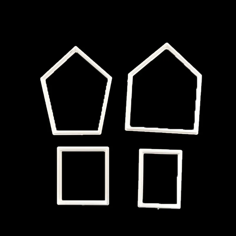 4 шт. окно дома в форме пластикового торта кухонные формы для выпечки Форма