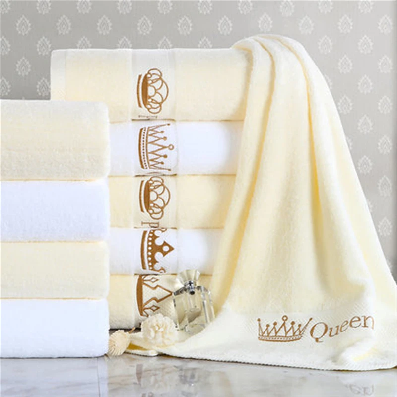 Five star hotel crown bath towel adult male daughter jacquard | Дом и сад
