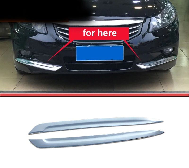 2 шт. abs для Honda соглашения 2008-2010 2011-2012 под Туман лампа украшения отделка