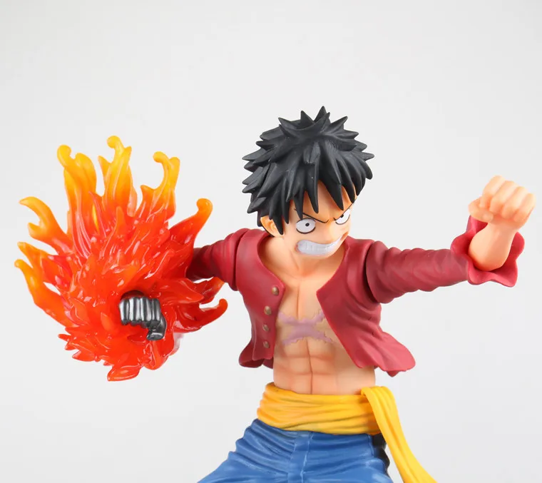 1 шт. 32 см цельная Обезьяна D Luffy Battle Ver в штучной упаковке ПВХ фигурка подвижная