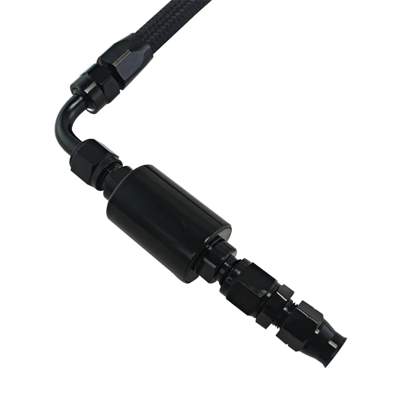 WLR-черный заправленный комплект для топливной линии встроенный фильтр Honda Civic Integra