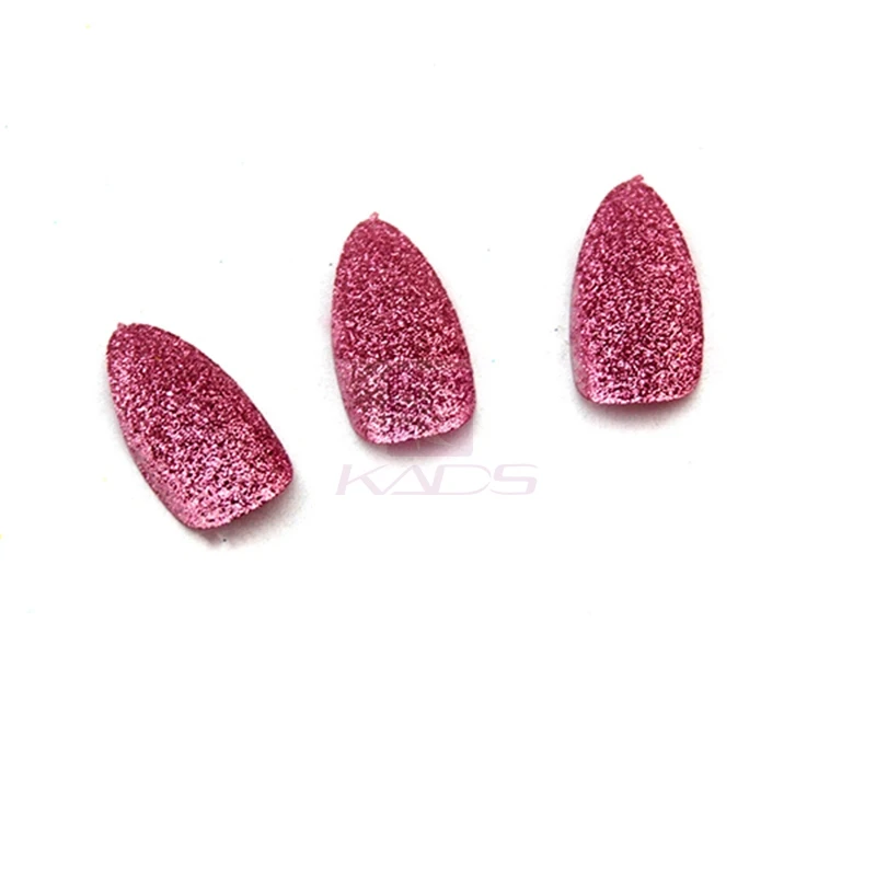 Новый 70 шт./кор. Блеск Sharp Ending Стилет Акриловые Ложные Типсы Бежевый Искусство