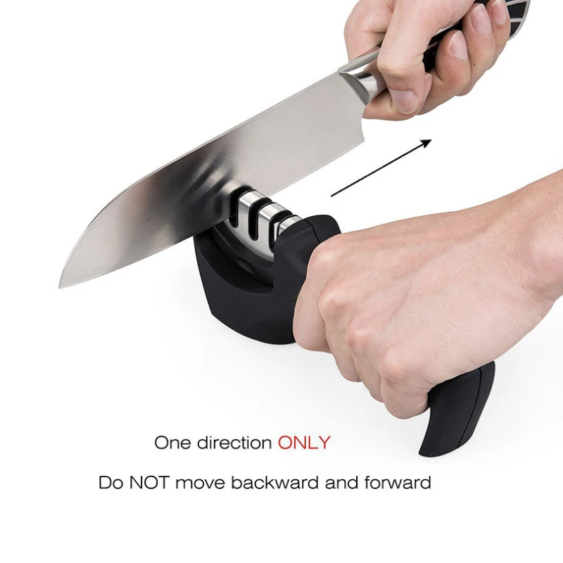 [ВИДЕО] 1 шт. профессиональная точилка для ножей из нержавеющей стали