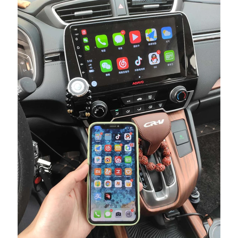 Беспроводной смарт ключ CarPlay USB Apple для Android навигационной системы с авто|GPS
