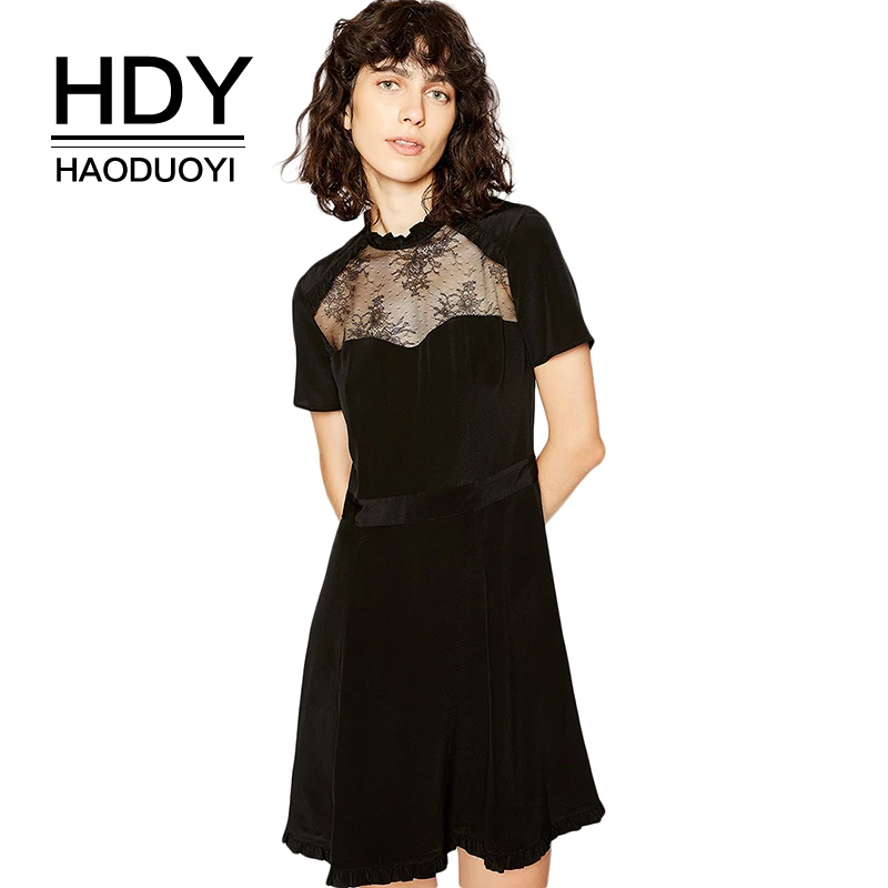 Haoduoyi Брендовое Новое модное элегантное женское платье повседневное