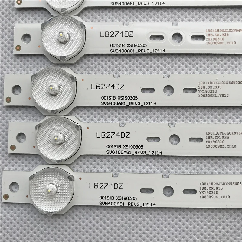395 мм Светодиодная лампа с подсветкой 5 светодиодов для Sony 40 дюймов ТВ KLV 40R470A KDL