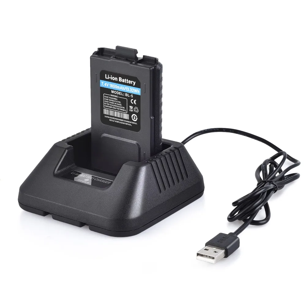 Neoteck UV-5R двухсторонняя рация двухдиапазонный UHF VHF радио приемопередатчик с Портативная рация с наушниками 128 каналов Светодиодный
