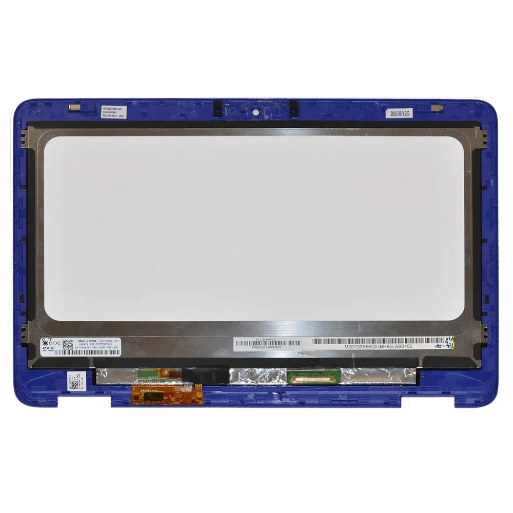 Для Dell Inspiron 11 3168 3169 6 сенсорный экран + ЖК-экран дигитайзер сборка рамка |
