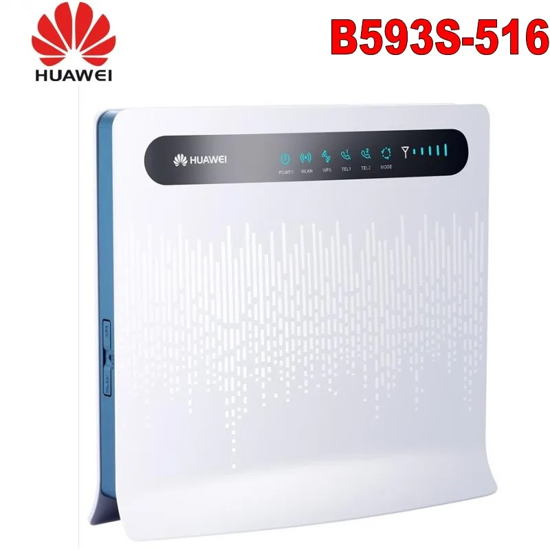 

HUAWEI B593s-516 4G LTE FDD-LTE 850/900/1700/1900/AWS/2600(Band2/4/7/8/26)Mhz DC-HSPA+ UTMS850/900/AWS/1900Mhz CPE Wireless Gate
