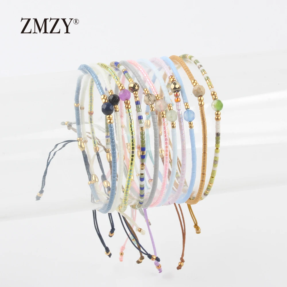 

ZMZY Miyuki Delica Seed Beads Women Bracelets Friendship Jewelry Fashion Diy Bijoux Femme Simple Bracelets Drop Shipping