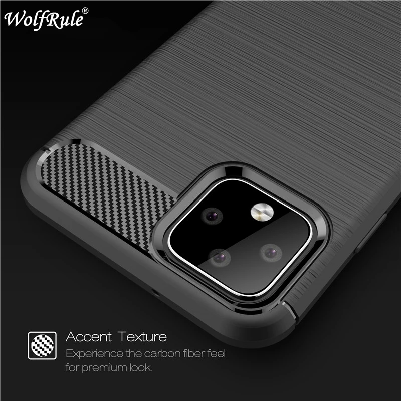 

WolfRule чехол для Google pixel 4 XL чехол Ударопрочный Мягкий ТПУ матовый чехол для задней панели телефона для pixel 4 XL чехол для pixel 4XL Coque