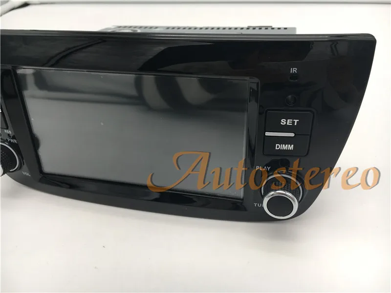 7 дюймов Android 8,0 8 Core 4 Гб+ 32 ГБ Автомобильный DVD gps мультимедийное головное устройство для FIAT DOBLO 2010 2011 2012 2013