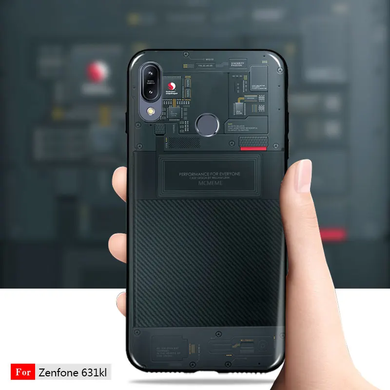 ZB631KL для Asus Zenfone Max M2 Pro силиконовый мягкий чехол из ТПУ ASUS ZB633KL ZB 633KL Модный |