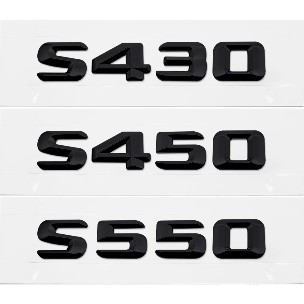 Металлическая 3d-наклейка на багажник Mercedes BENZ S430 S450 S550 S320L S300L S400L S500L S600L W203 AMG |