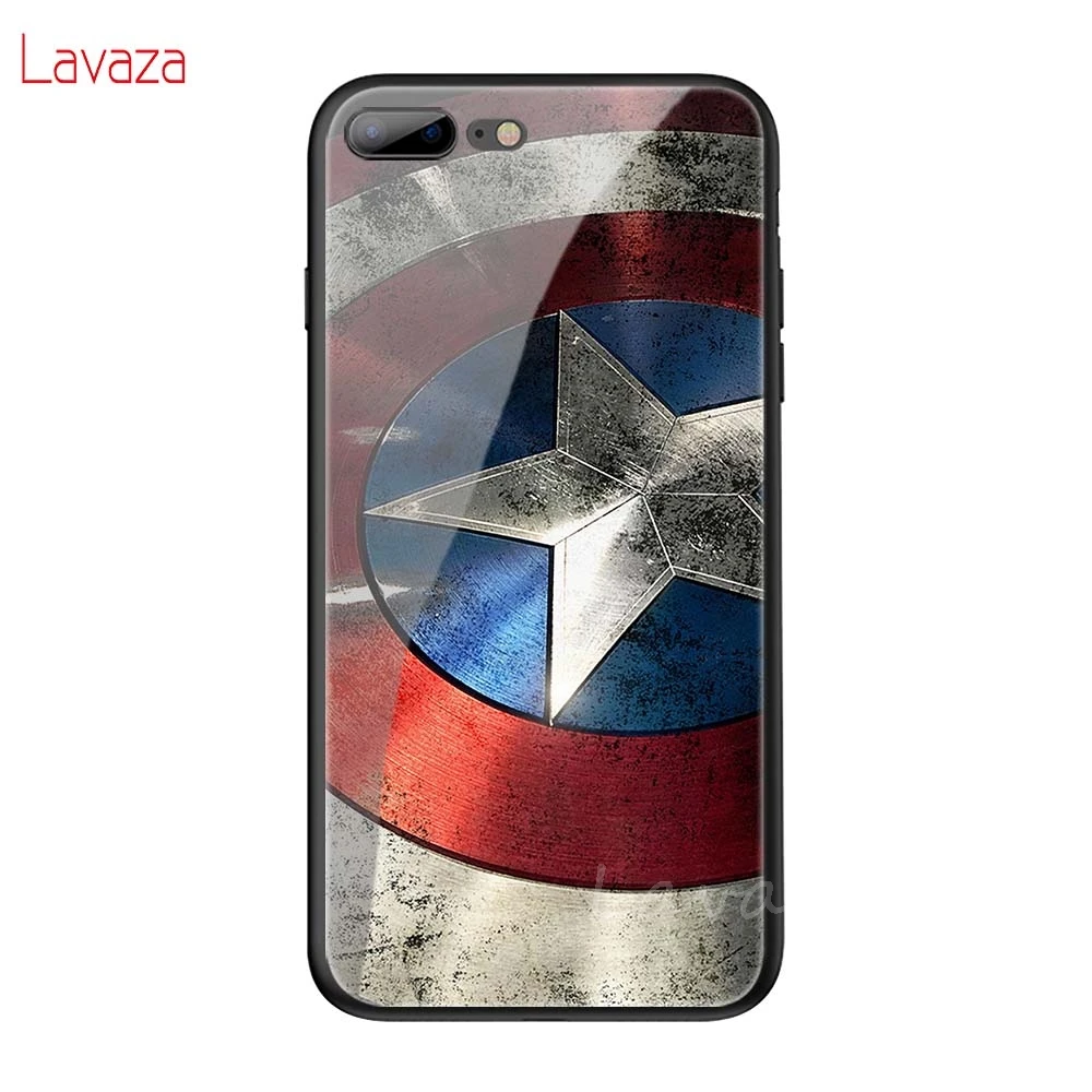 Lavaza Marvel Мстители Jorker Dead Pool Мягкий чехол из закаленного стекла для iPhone 6 6S 7 8 Plus 5 5S SE XR X XS 11 Pro MAX чехол - Цвет: TG11