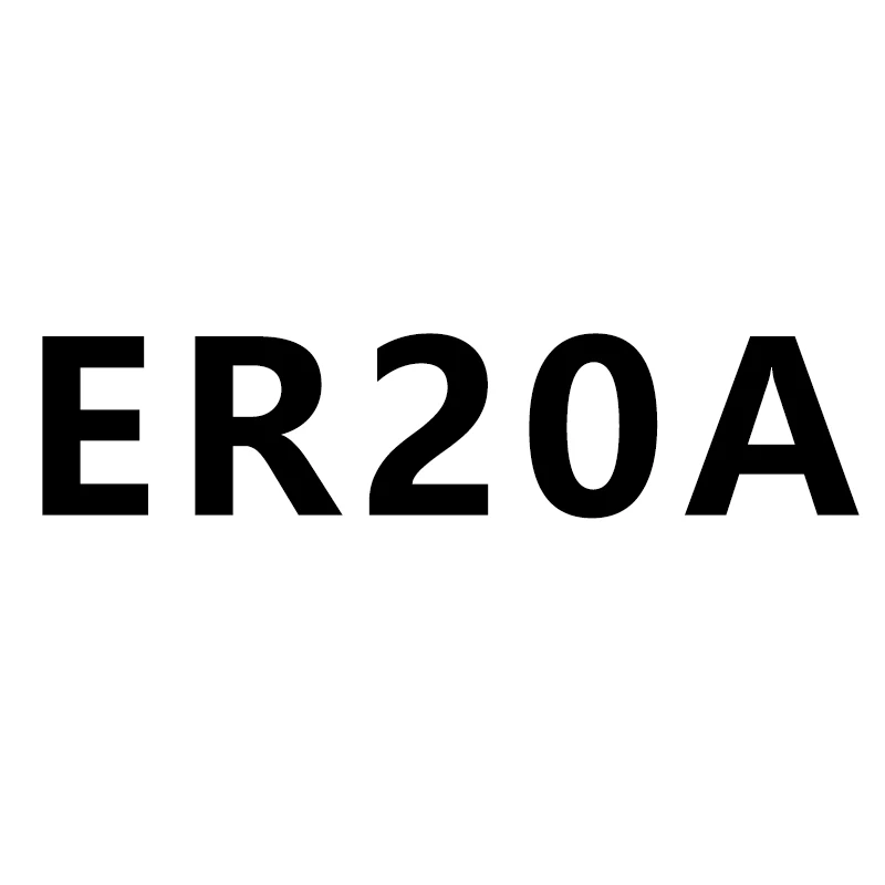 ER20A ER цанговый ключ UM/M/A/C/SC/APU Тип ER гайка ключ сверлильный патрон с ЧПУ держатель инструмента гаечный ключ для гравировального Станка компьютерная Gongs 1 шт - Цвет: ER20A