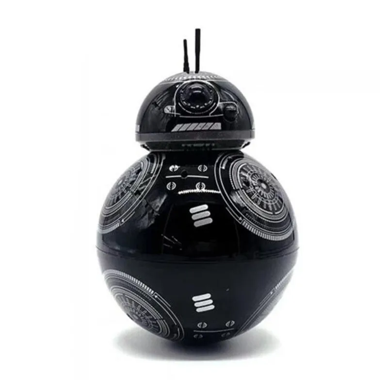Дропшиппинг, 17 см, Звездные войны, RC 2,4G, BB-8, робот, обновленный, пульт дистанционного управления, BB8, робот, умный со звуком, RC мяч, детский подарок, игрушка для мальчика - Цвет: C