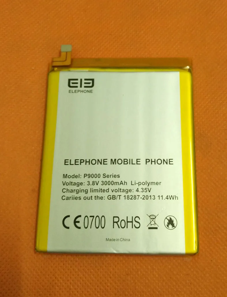 Оригинальный аккумулятор для Elephone P9000 Lite Helio P10 MT6755 Octa Core 3000 &quotFHD 5 мАч | Мобильные