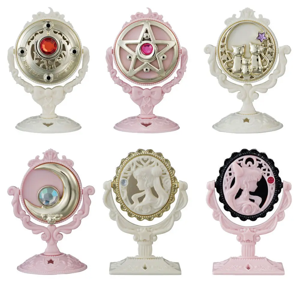Bishoujo Senshi Сейлор Мун в античном стиле зеркальная подставка 6 фигурок талисманы