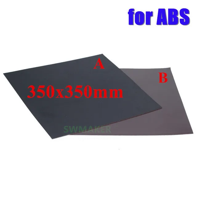 350x350 мм для ABS Магнитная печатная кровать лента квадратная печать наклейка сборка
