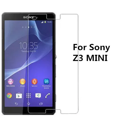 Новое закаленное стекло для Sony Xperia Z3 mini компактная Защитная пленка экрана