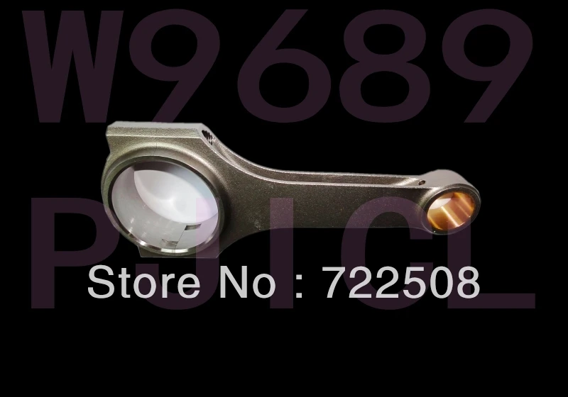 

For Uno 1.4 GT 146A 147A bielle biella biela custom connecting rods H beam forged billet 4340 conrods free shipping