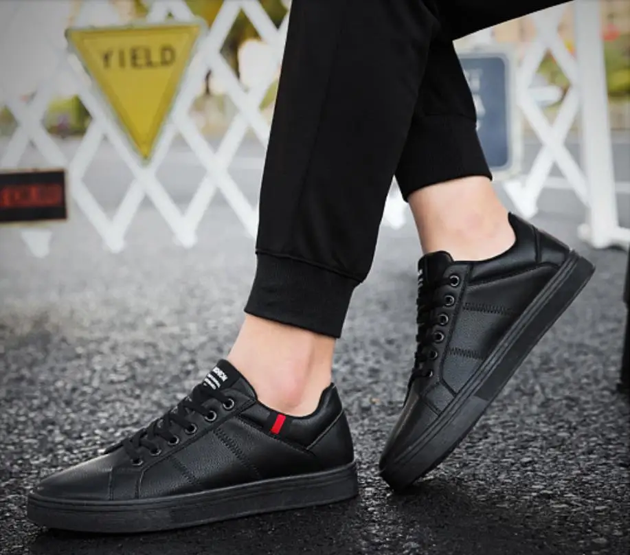 2018Men's casual shoes spring and autumn season new men's small white students low help fashion trend | Обувь
